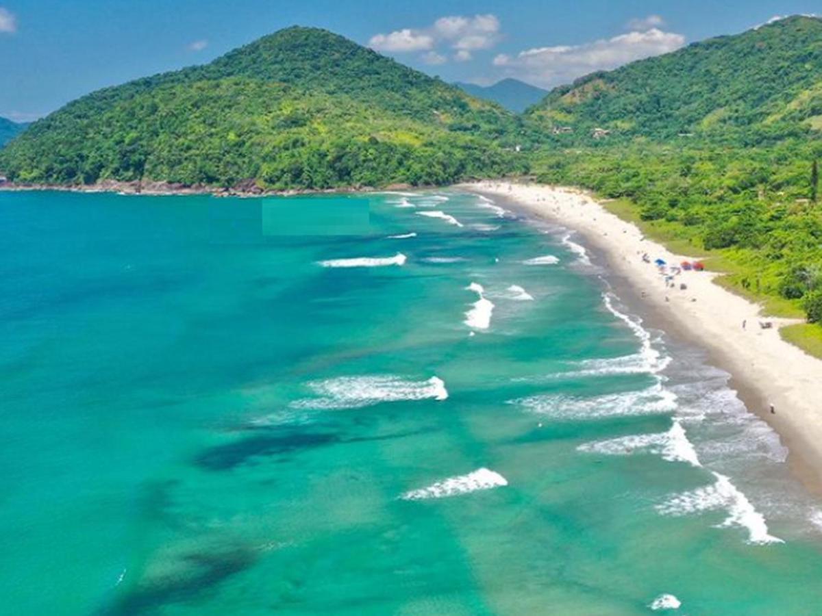 Apartamento Ubatuba Proxima A Praia Grande Com Wifi Exterior photo